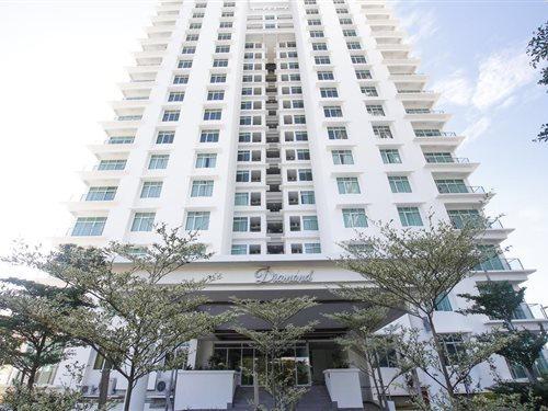 Imperial Suites Miri , Diamond Tower Exteriör bild